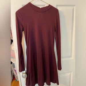 Burgundy Dress
